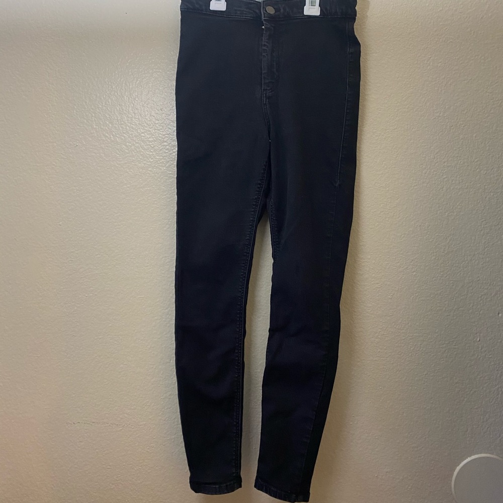 Topshop Moto Joni Black Pants